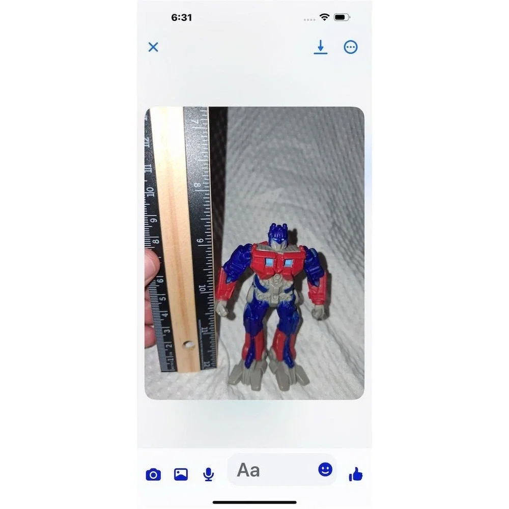 Transformers Burger King Optimus Prime Figure 2009 Hasbro‎ Toy